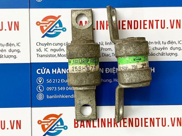 cầu chì 75A 250v cũ