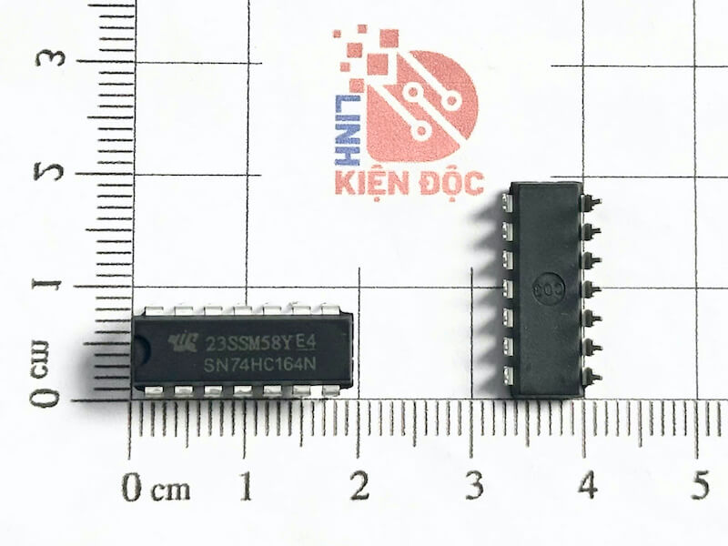 74HC164, 74HC164N, SN74HC164N IC thanh ghi 8 bit DIP-14