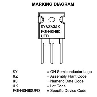 Cách đặt tên FGH40N60UFD