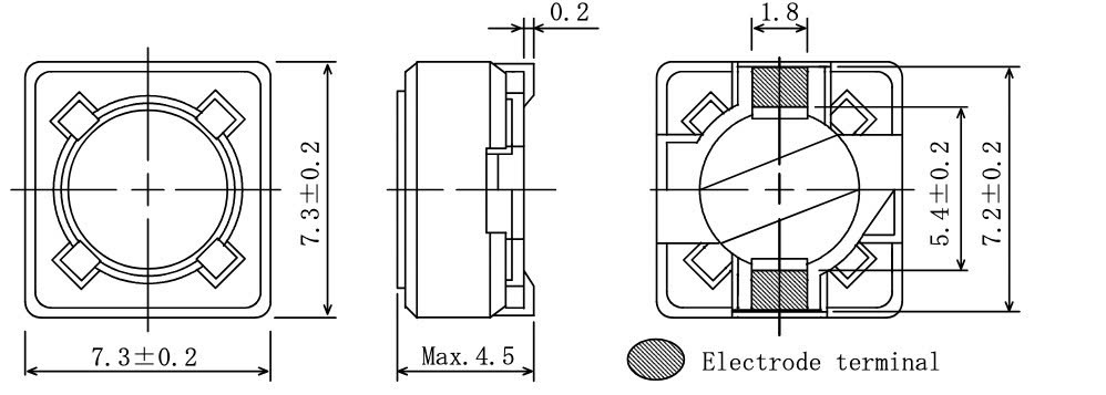 Kích thước CDRH74R