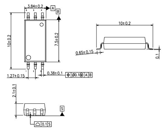 Kích thước TLP5752