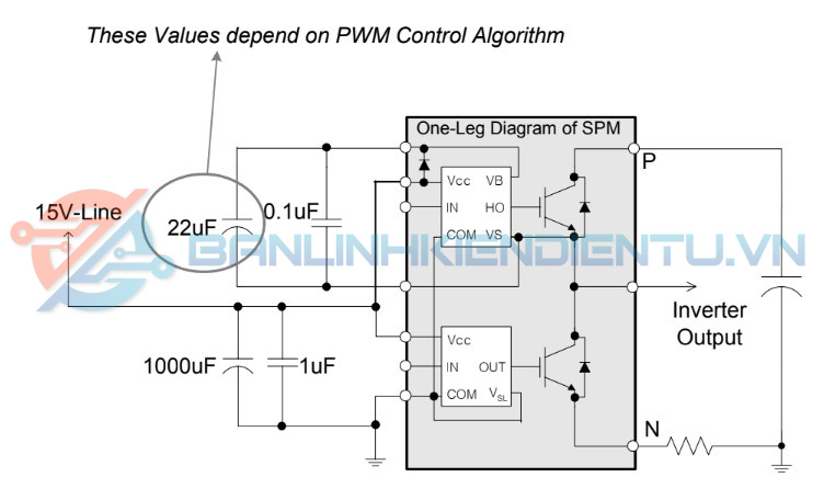 Mạch và tham số hoạt động Bootstrap được đề xuất