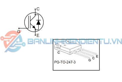 Sơ đồ chân và sơ đồ cấu tạo K25N120