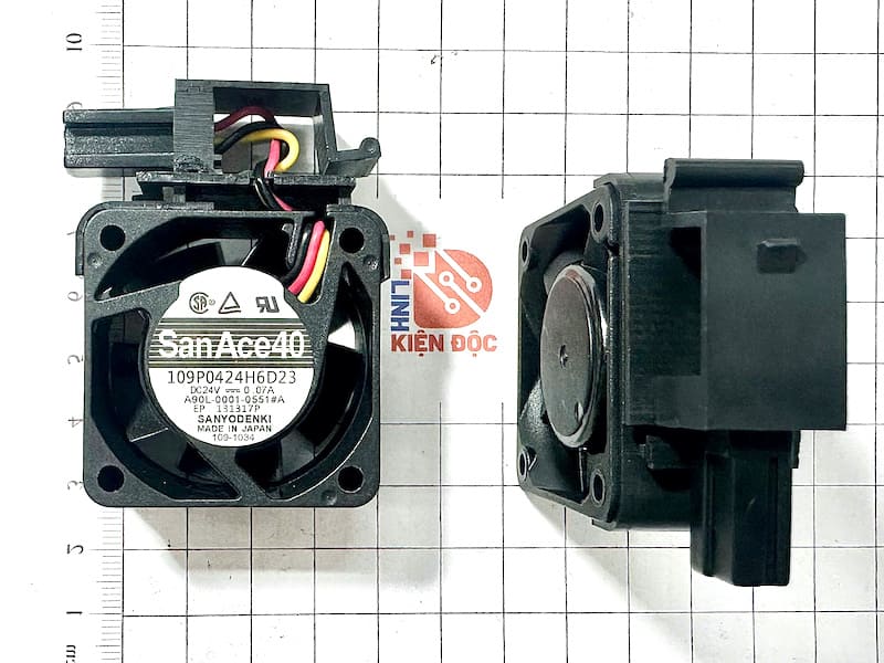 Quạt San Ace 40 109P0424H6D23 24V/0.07A 40x40x20mm Giắc đen