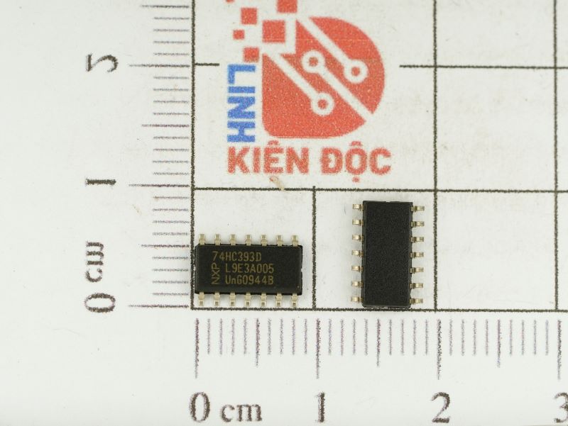 74HC393, 74HC393D IC số hãng NXP SOP-14 3.9mm