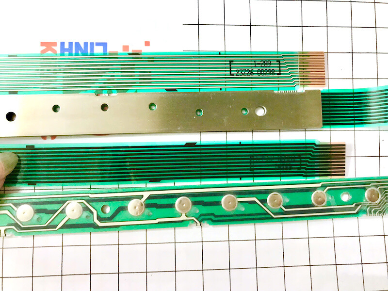 Mạch bàn phím máy CNC Fanuc A86L-0001-0289#A gốc kim loại 12 phím