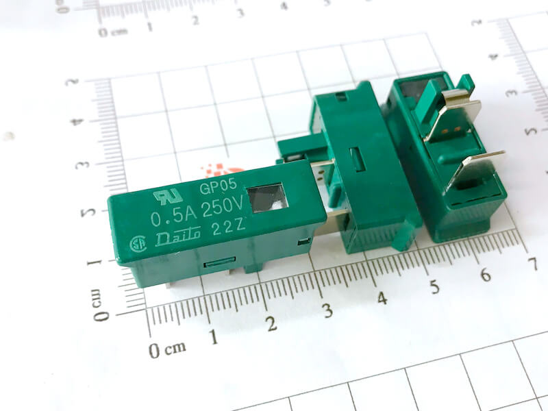 Cầu Chì Fanuc Daito GP05 0.5A