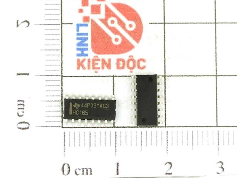 HC165, 74HC165, 74HC165D IC thanh ghi dịch hãng Texas Instruments SOP-16 3.9mm