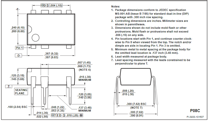 Kích thước LNK626PG