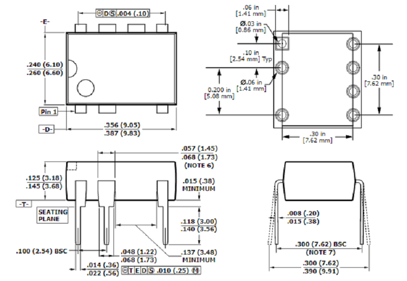 Kích thước TNY274PN