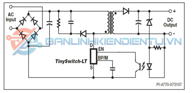 Mạch ứng dụng TNY178