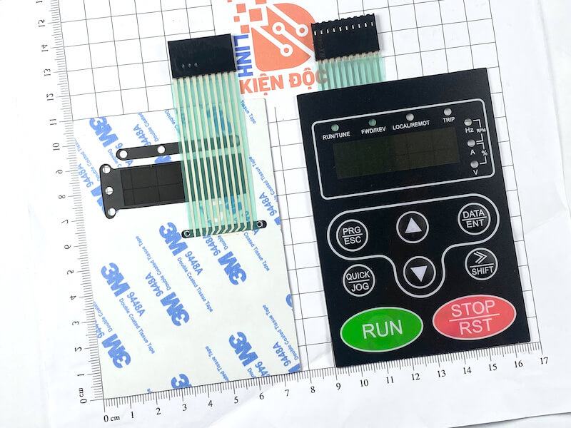 Miếng dán bàn phím biến tần INVT CHF100 cáp dài