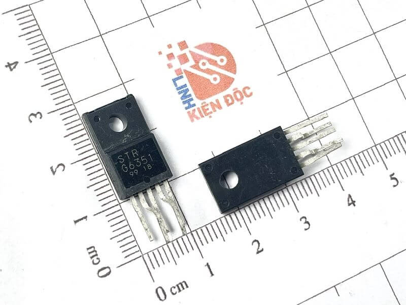 STR G6351 STRG6351 IC nguồn TO-220F-5 tháo máy