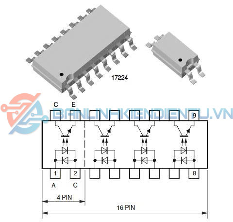 Sơ đồ chân MT4600