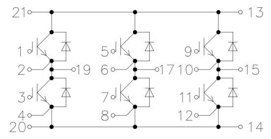 Sơ đồ mạch FS100R12KS4