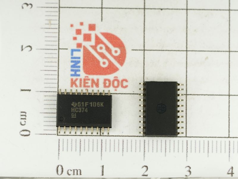 74HC374 SN74HC374DWR IC số hãng TEXAS SOP-20 7.2mm