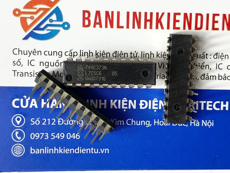 74HC373, 74HC373N IC số DIP-20 chính hãng NXP