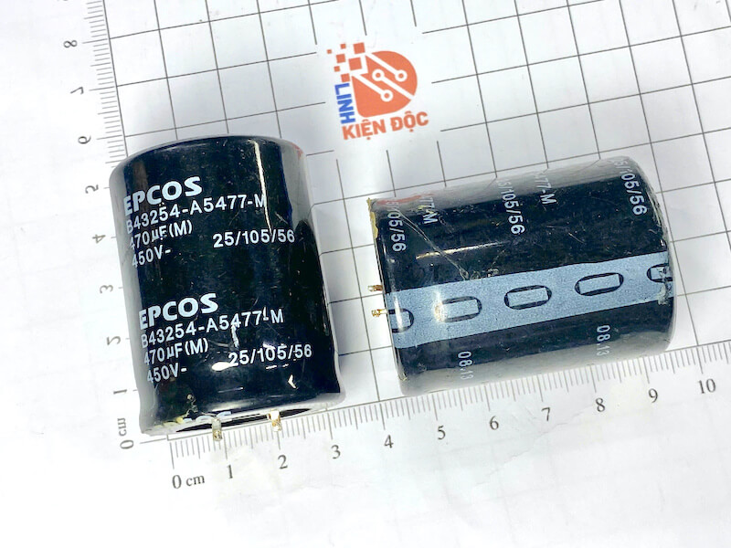470uF 450V EPCOS 45x35mm