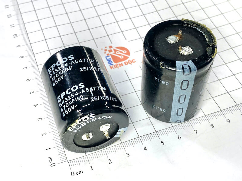 470uF 450V EPCOS 45x35mm