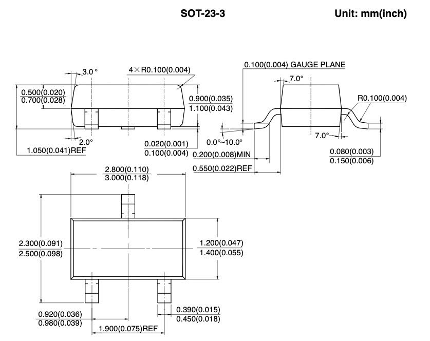 Kích thước AZ432BNTR-E1