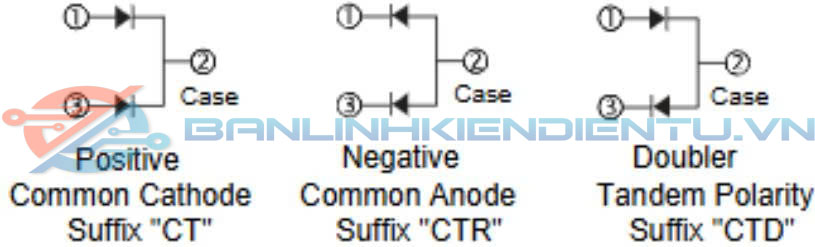 Sơ đồ cấu tạo MUR1660CTR