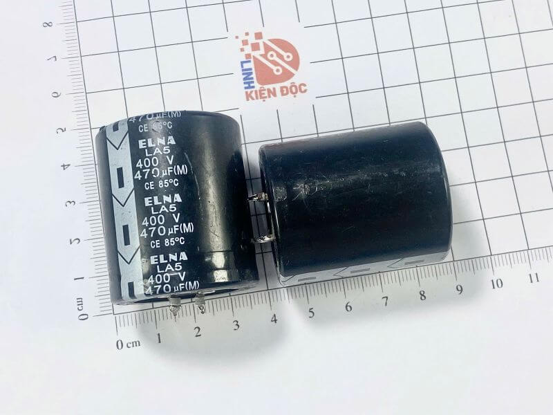Tụ hóa 470uf 400v ELNA 35x41mm(Tháo máy)_2
