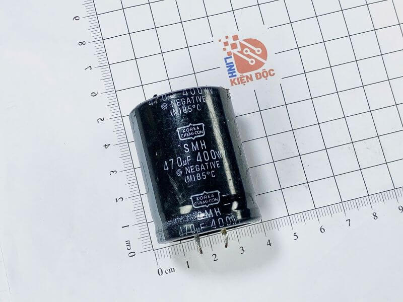 Tụ hóa 470uf 400v SMH 45x35mm (Tháo máy)_4 Tụ hóa 470uf 400v SMH 45x35mm (Tháo máy)