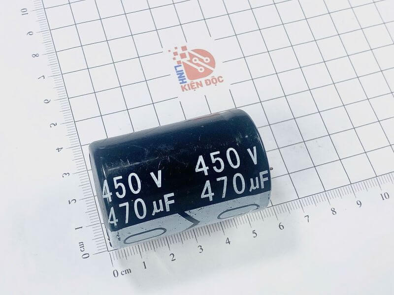 Tụ hóa 470uf 450v VENT YC 30x47mm (Tháo máy)_1 Tụ hóa 470uf 450v VENT YC 30x47mm (Tháo máy)_3