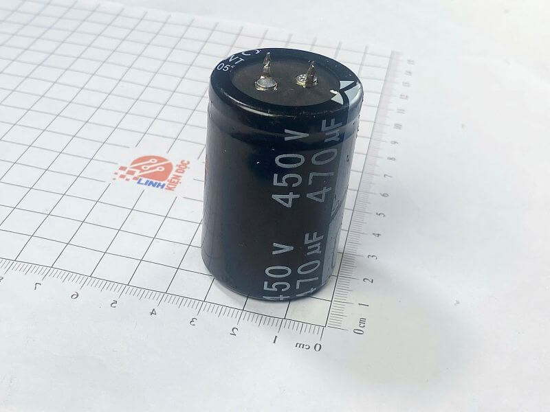 Tụ hóa 470uf 450v VENT YC 30x47mm (Tháo máy)_3 Tụ hóa 470uf 450v VENT YC 30x47mm (Tháo máy)_3