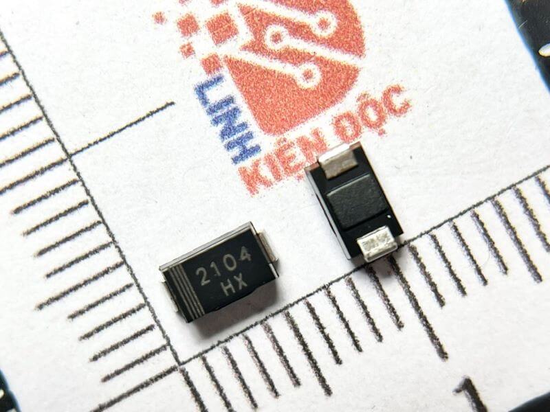 1SMA4742A Diode Zener chân dán 12V 1W DO-214AC (Kí hiệu 2104)_4