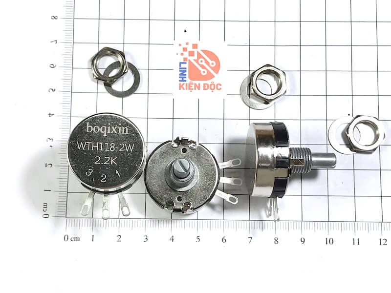 Chiết áp đơn WTH118-1A 2W 2K2 Boqixin