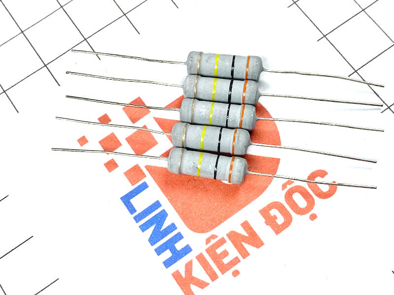 300K 3W 4 vạch màu