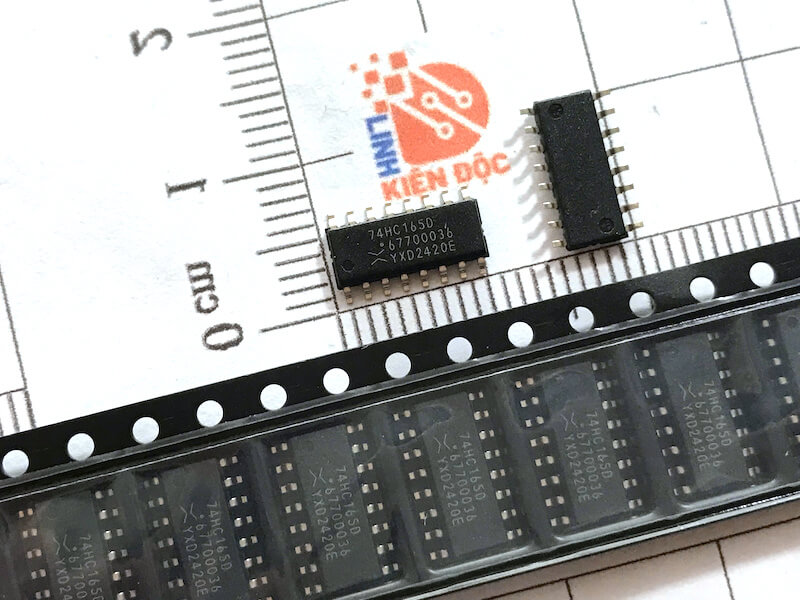 74HC165D IC số thanh ghi dịch Nexperia 3.9mm SOP-16 nhập khẩu