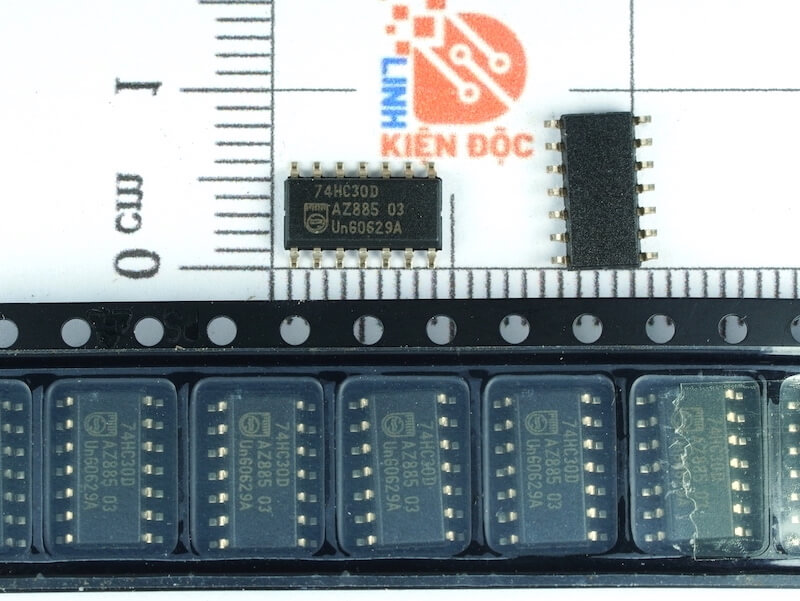 IC số 74HC30D Philips 3.9mm SOP-14