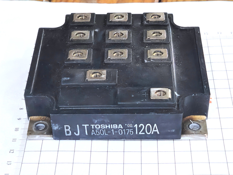 Toshiba A50L-1-0175 Modul Transistor 120A 600V hàng tháo máy
