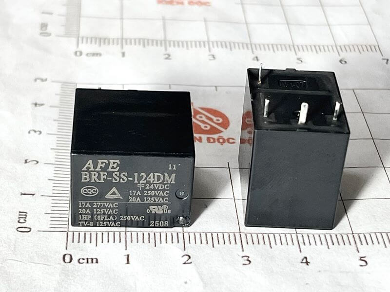 BRF-SS-124DM Relay 24VDC 17A 250VAC 4 chân