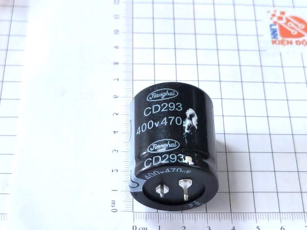 Jianghai 470µF 400V – Tụ hóa 30 × 41.5 mm Tháo máy