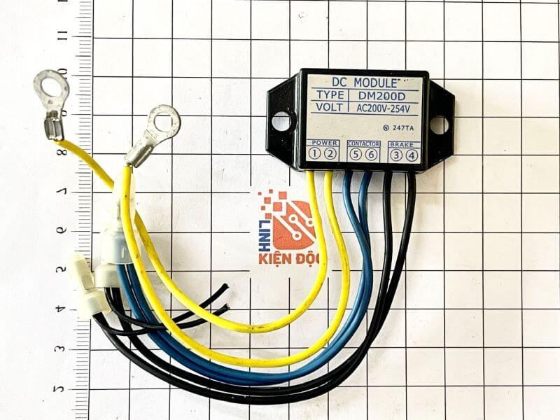 DM200D Chỉnh lưu thắng từ Motor DC Module AC200V- 254V tháo máy