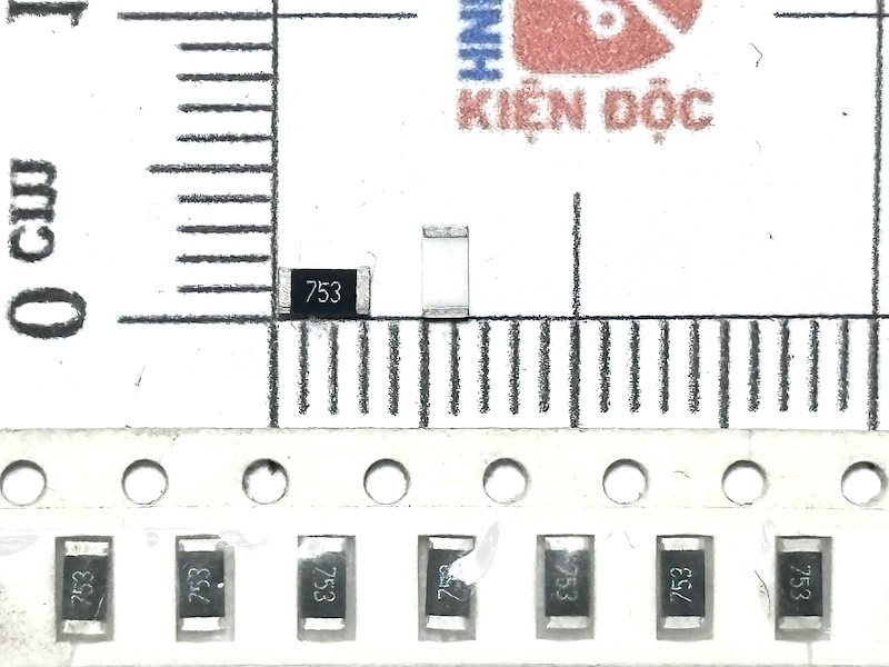 Điện trở 1206 75K