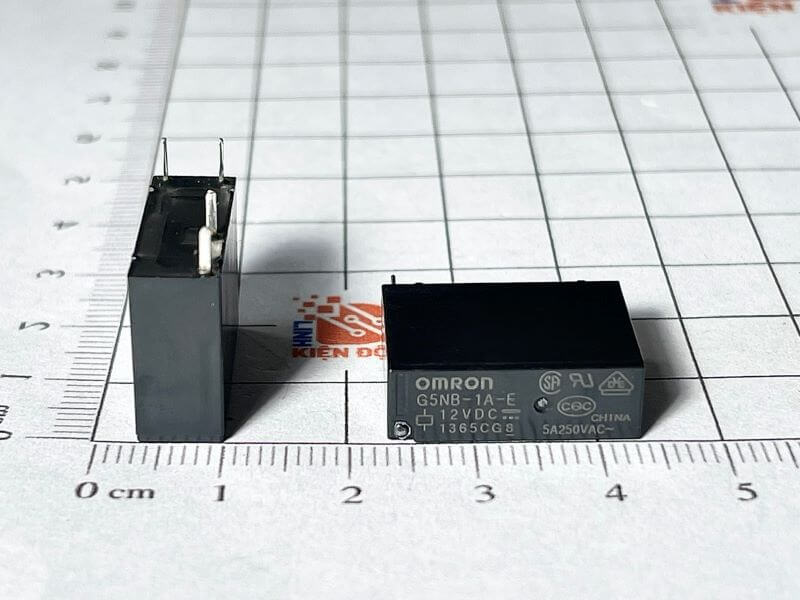 G5NB-1A-E 12VDC Relay Omron 12V 5A 4 chân