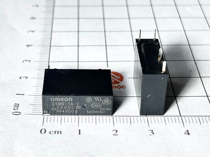 G5NB-1A-E 24VDC Relay Omron 24V 5A 4 chân