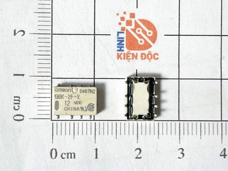 G6K-2F-Y 12VDC Relay Omron 12V 1A 8 chân