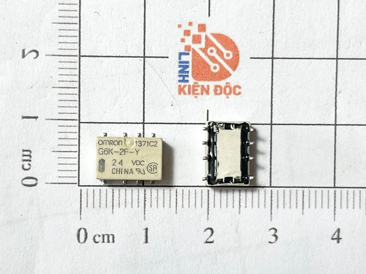 G6K-2F-Y 24VDC Relay Omron 24V 1A 8 chân