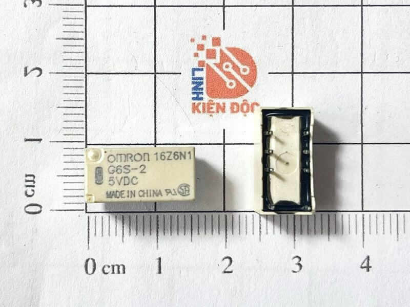 G6S-2 5VDC Relay Omron 5V 2A 8 chân