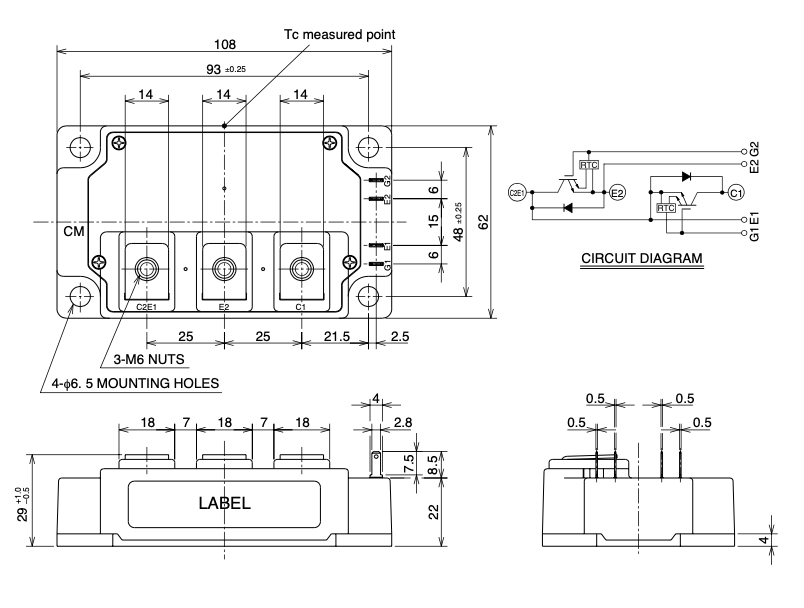 Kích thước CM200DU-24F