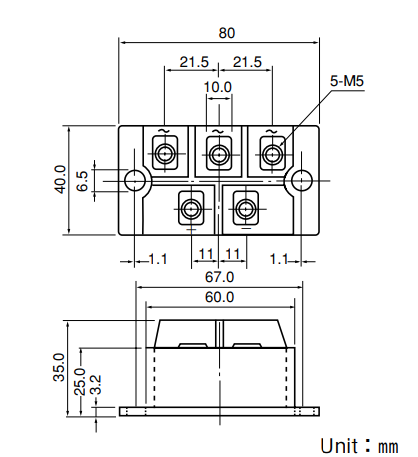 Kích thước DF60BA60