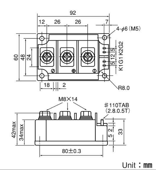 Kích thước PK130FQ160