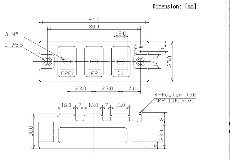 Kích thước PRHMB100A6A