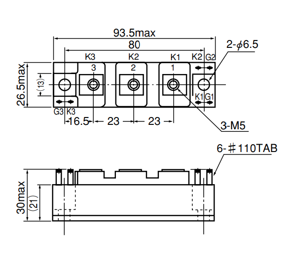 Kích thước PWB130A40
