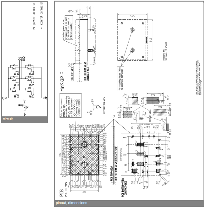 Kích thước SKiiP 39AC065V2